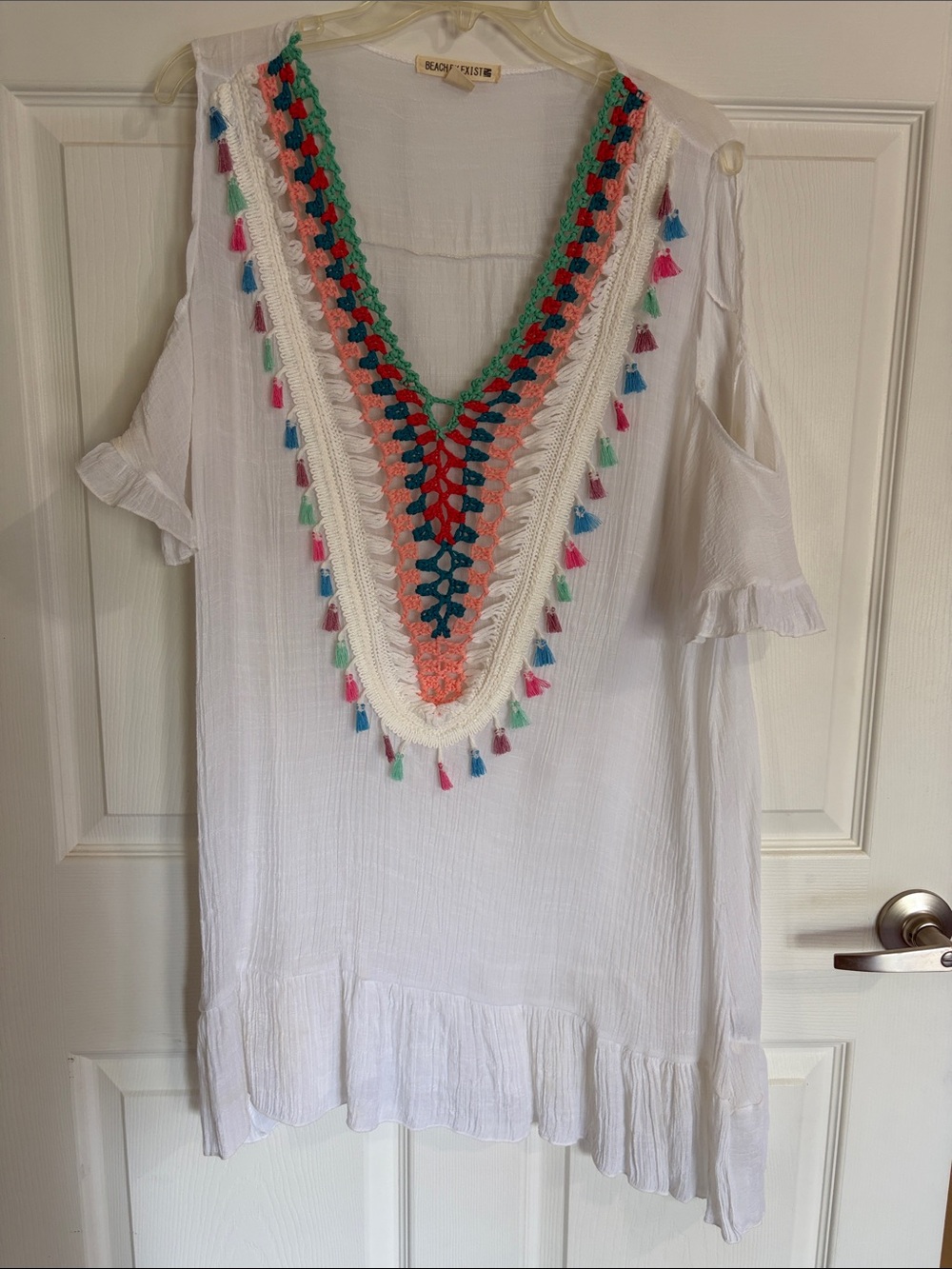 Beach By Exist White Swimsuit Cover Up